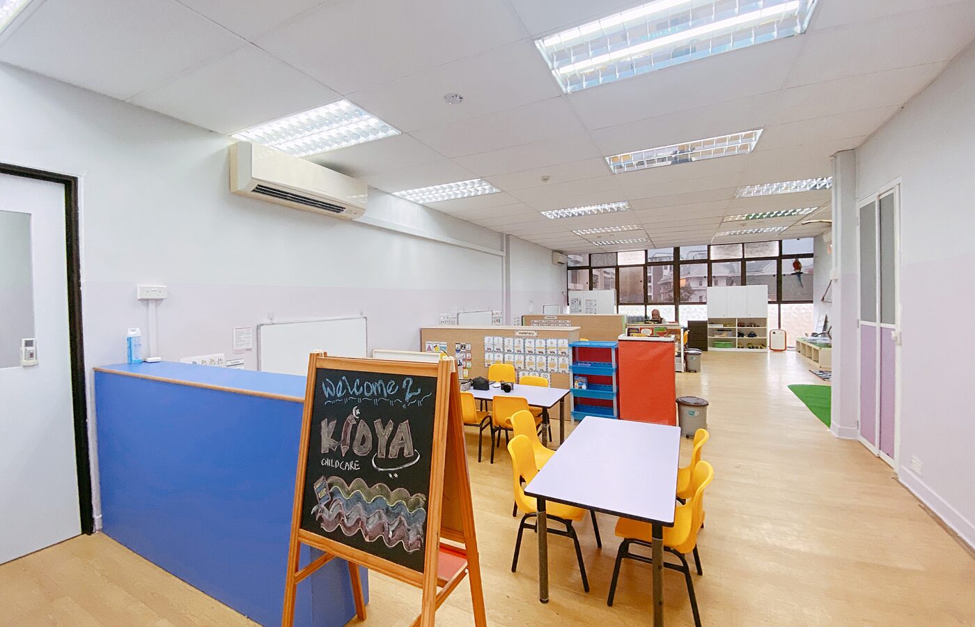 A classroom at Kidya Childcare